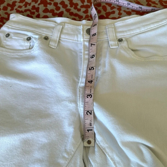 MID LENGTH WOMEN'S SHORTS white size 26 - Picture 10 of 16